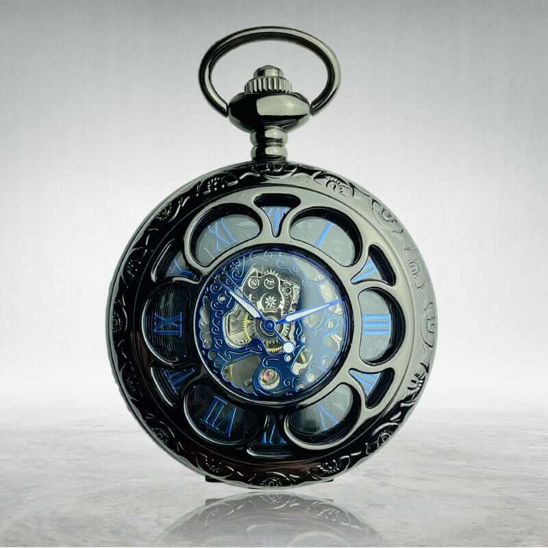 half hunter pocket watch collection bold time