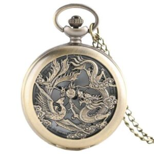 Chinese Dragon Pocket Watch