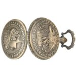 E Pluribus Unum Pocket Watch front and back