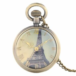 Paris Retro Pocket Watch