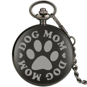 Dog Mom Pocket Watch
