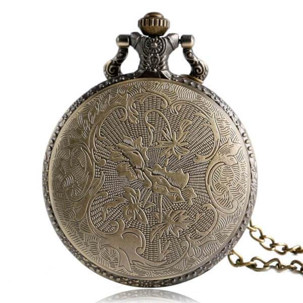Skyrim Pocket Watch bronze back