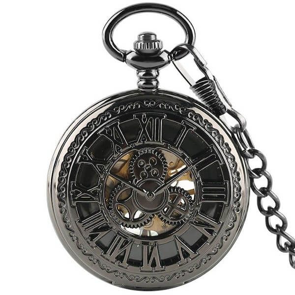 Pocket Watch with Gears