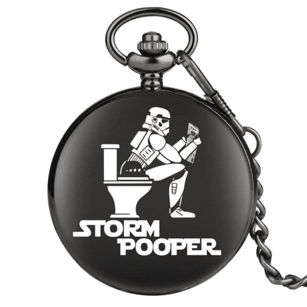 Storm Pooper Pocket Watch