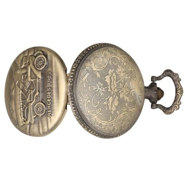 Mercedes 1903 Pocket Watch front and back