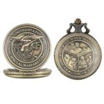 US Navy Pocket Watch front and back