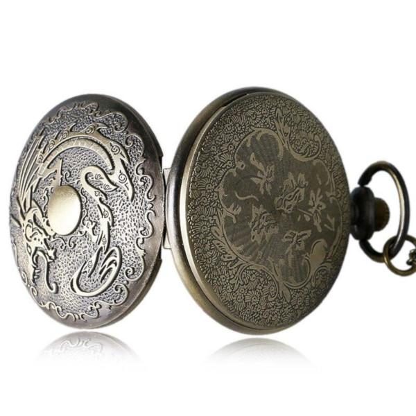 Dragon Pocket Watch front and back
