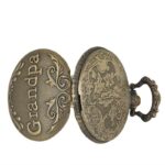 Grandpa Pocket Watch front and back