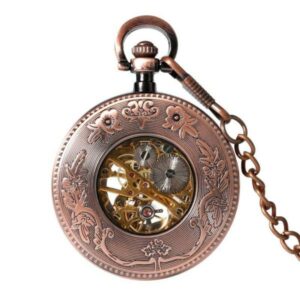 Mechanical Pocket Watch Copper back