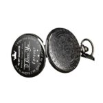 To my Daughter Pocket Watch black front and back