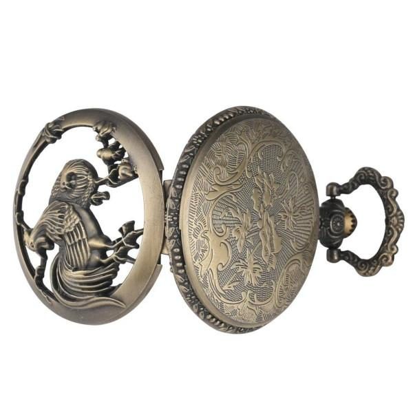 Chicken Pocket Watch front and back