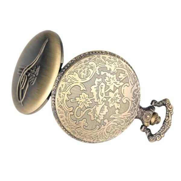 Music Note Pocket Watch front and back