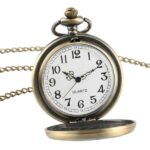 Lotus Pocket Watch with chain