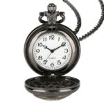 Stained Glass Pocket Watch - Black inside