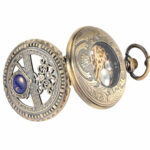Sun Moon Pocket Watch front and back