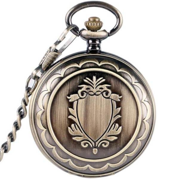 Mechanical Pocket Watch Coat of Arms