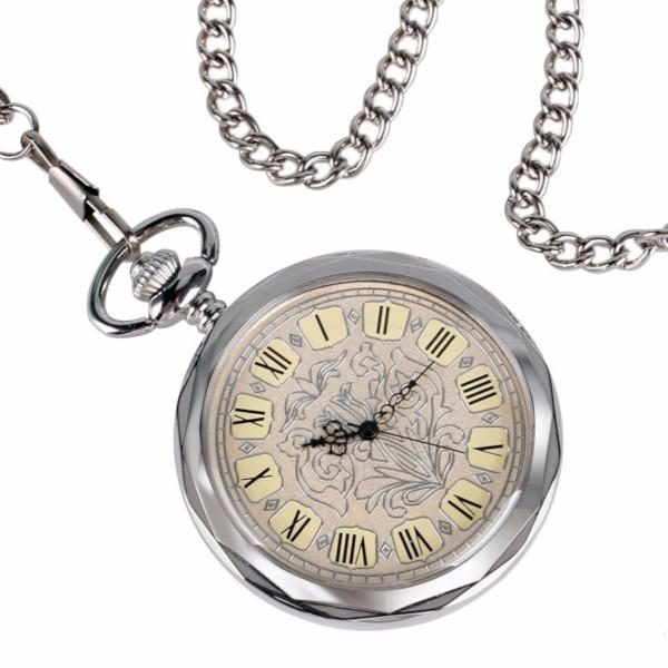 Vintage Wind up Pocket Watch with chain