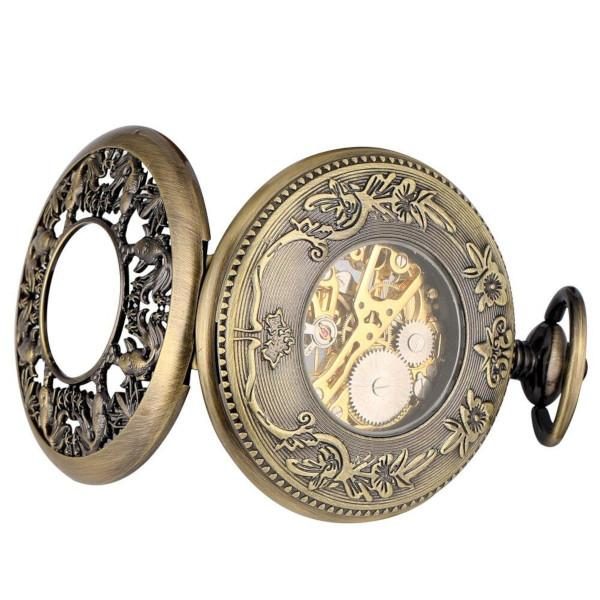 Koi Carp Pocket Watch front and back