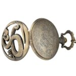 Snake Pocket Watch front and back