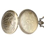 Retro Star Trek Vintage Bronze Quartz Pocket Watch bronze front and back