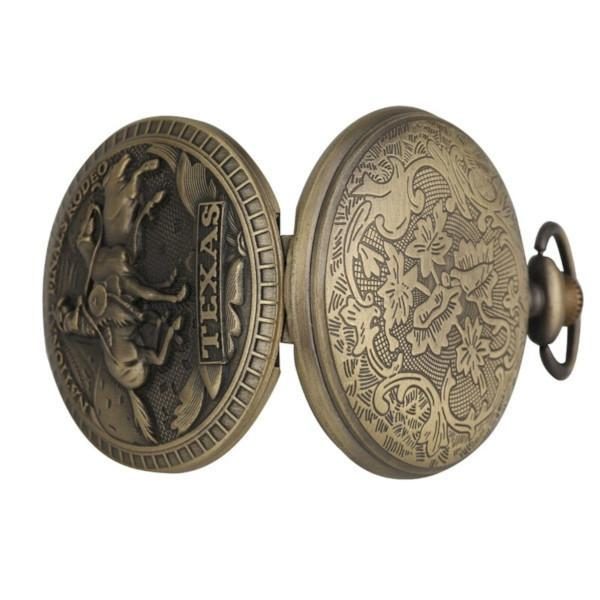 Rodeo Pocket Watch front and back