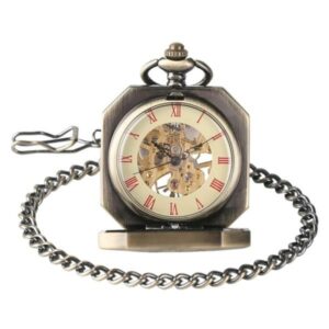 Chinese Qilin Pocket Watch with chain
